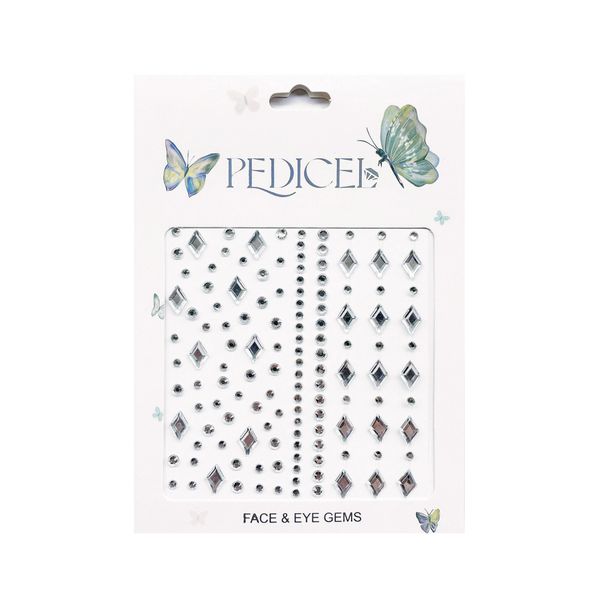 Halloween Edm Electronic Music Festival Face Stickers Eyebrow Stickers Diamond Resin Diamond Carnival Diamond Stickers Masquerade Face Decoration_viptrois.com