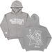 2024 Autumn Winter Zipper Street Casual Sports Sweatshirt Trendy Floral Pattern Jacket_viptrois.com