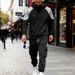Men's Casual Hooded Sweatshirt & Joggers Set - Winter Warm Fleece Loungewear, Relaxed Fit, Streetwear Outfit For Outdoor & Daily Wear_viptrois.com