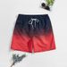 Men's Casual Pants Solid Color Loose Quick-Drying Waterproof Sports Fitness Pants Shorts Large Size Double-Layer Swimming Trunks_viptrois.com