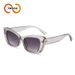 Two Circles New Retro Cat Eye Sunglasses For Women High End Pearl Studded Narrow Frame Glasses Sun Protection Sunglasses T1396_viptrois.com