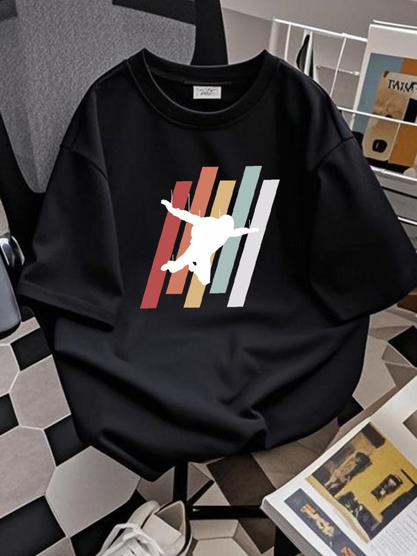 Retro Vintage Skydiver T Shirt For Man Wo Skydiving Parachute Lover Comfortable Streetwear Homme Graphic Stretched Summer Unisex Stylish Fashion_viptrois.com