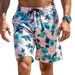 Men's Clothing New Beach Pants Men Quick Drying Loose Slightly Elastic Cartoon Large Size Surfing Pants Hawaiian Beach Swimming Trunks Shorts_viptrois.com