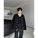 Autumn and winter small fragrant style thick knitted cardigan zipper loose high-end feeling niche sweater jacket trendy_viptrois.com