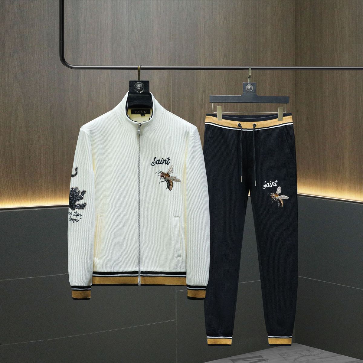 Men's Clothing Autumn and Winter New Iuiug Feile Cotton Fashion Trend Casual Sweater Sports Suit Men's Clothing_viptrois.com