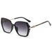Women's Rhinestone Sunglasses – UV400 Square Frame With Geometric Design (3 Colors)_viptrois.com