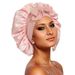Women's Satin Sleep Cap With Leopard Print Bow - Soft Wide Headband For Hair Protection, Comfortable & Stylish Nighttime Accessory_viptrois.com