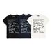 Men's Clothing Retro Straight Shoulder T Shirt For Women Summer New Style Letter Print Short Sleeve Slim Fit Hot Girl Top Trend_viptrois.com