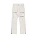 Men's Clothing Pants Niche Design Slightly Flared Lumberjack Functional Pocket Zipper Jeans_viptrois.com