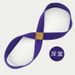 Stretch Stretching Strap Beginner Cotton Yoga Rope 8-Shape Loop Resistance Infinity Band_viptrois.com