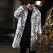 Men's Clothing Men's Fur Jacket Imitation Fox Fur Long Coat Winter Warm Windbreaker Fashion Casual Top European And American Large Size Trend_viptrois.com