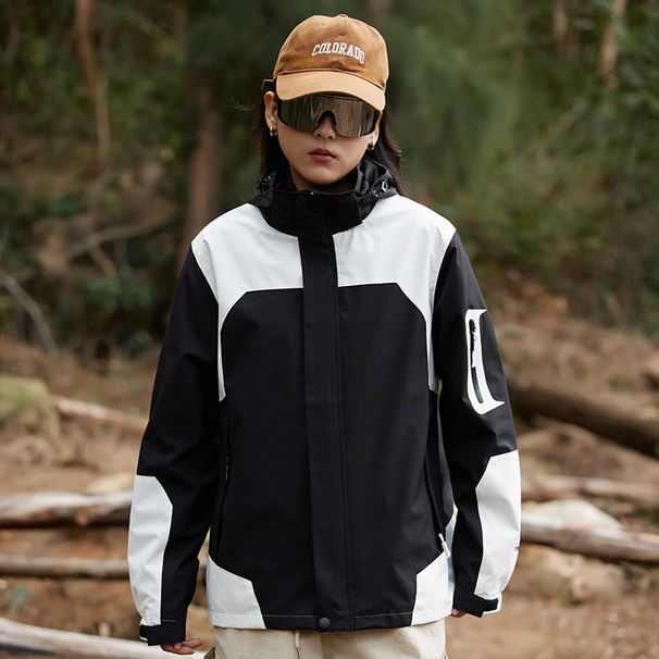 Men's Clothing Jacket Autumn And Winter Windproof Warm Detachable Hood Mountaineering Clothing Couple Men And Women Thin Jacket Cross Border_viptrois.com