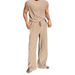 Men's Clothing New Sleeveless Round Neck Vest Spring And Summer Casual Loose Trousers Two Piece Suit Men's Clothing_viptrois.com