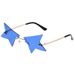 Half Angle Star Sunglasses - Creative Frameless & Polygonal Design (Women's Dance & Ocean Style)_viptrois.com