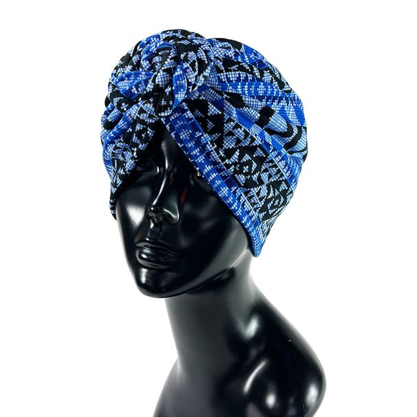Muslim headscarf Braided headscarves Stretch Indian hats Hair caps Popular headscarves_viptrois.com