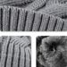 Winter Knitted Hat with Thick Velvet for Warmth, Running, Climbing, Woolen Hat, Woolen Hat, brimless Hat_viptrois.com