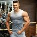 Men's Clothing Summer Fitness Vest Men's Ins Quick Drying Sports Running Basketball Brothers Tight Training Sleeveless T Shirt Waistcoat_viptrois.com