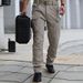 Men's Tactical Cargo Pants – Military-Inspired Slim Fit Camo Work Pants With Multi-Pockets, Durable & Water-Resistant For Outdoor & Casual Wear_viptrois.com