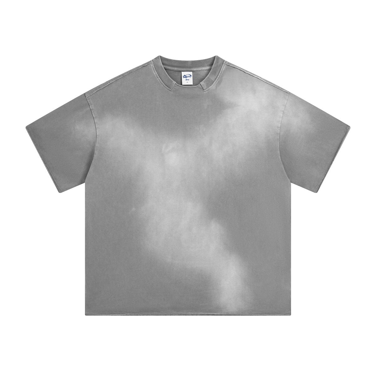 Men's Clothing Men's Wear Summer Washed And Distressed Retro Street Fashion Men's Wear Short Sleeve Shorts Set_viptrois.com