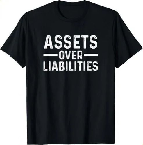 T-shirtassets 2026 Over Liabilities Accountant T-shirt Gift Unise_viptrois.com