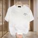 Men's Clothing Summer Trendy Printed Cotton Boys Short Sleeved T Shirt Summer New Round Neck T Shirt Versatile Men's Tops_viptrois.com