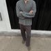 Men's Clothing Cleanfit City Commuting Autumn And Winter Plus Velvet Daily Loose Structure Sweatpants Casual Wide Leg_viptrois.com