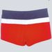 Men's Boxer Stripes Contrast Color Sports Leisure Anti Exposure Beach Swimming Trunks_viptrois.com