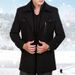 Men's Clothing Winter Hot Style Business Double Collar Men's Woolen Coat Middle Aged And Elderly Loose Wool Plus Cotton Thick Woolen_viptrois.com
