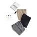 Men's Slim Fit Straight Leg Dress Pants - Casual Stretch Polyester Trousers With Drop Crotch For Business & Daily Wear_viptrois.com