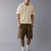 Men's Clothing Spring And Summer Polo Shirt Tops Fashion Jacquard Design Knitted Shirt_viptrois.com