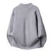 Knitted Sweater Autumn New Fashion Zipper Neck Sweater Men_viptrois.com