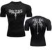 Men's Clothing Fitness Clothes Running Sportswear High Elastic Short Sleeve Men's Training Clothing Sports Quick Drying Clothes Tights Men_viptrois.com