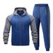 New Coat Autumn And Winter Men's Color Matching Fashion Raglan Sleeve Sweatshirt Men's Casual Sports Top_viptrois.com