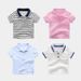 Mother & Kids Boys Summer Short Sleeved T Shirt Children's Round Neck Shirt Baby Three Dimensional Cartoon Casual Short Sleeved Top New Style_viptrois.com