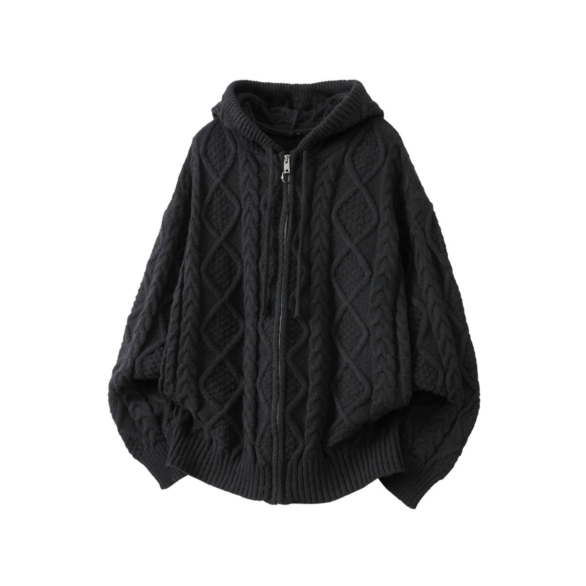 Autumn And Winter Men's New Lazy Style Casual Sweater Men's Jacket Hooded Cardigan Trendy Loose Large Size Sweater_viptrois.com