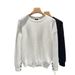 Men's Clothing Autumn And Winter New Button Long Sleeved Sweater Men's Solid Color Inner Bottoming Shirt Warm Trend_viptrois.com