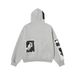 American Style Silhoute Patch Embroidery Loose Cardigan Sweatshirt Autumn Winter Men's Hip Hop Trend Niche Zipper_viptrois.com