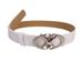 Trendy New Punk Double Crescent Cross Star Smooth Buckle Waist Hip Hop Unisex Jeans Belt_viptrois.com