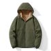 Men's Heavyweight Fleece Zip-Up Hoodie – Sherpa-Lined Winter Jacket For Outdoor & Casual Wear (Black, Caramel, Blue, Green, Red)_viptrois.com