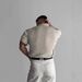 Men's Clothing American Style Lapel Short Sleeved T Shirt Knitted Polo Shirt Men's Fashion Summer Slim Elastic Casual All Match T Shirt Top_viptrois.com