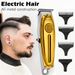 Cordless Trimmer Digital USB Rechargeable Clipper for Men Haircut Professional Razor Hair Cutter Barber hine 1/2/3m_viptrois.com
