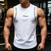 Men's Clothing Men's Sleeveless Top Trendy Fashionable High Elasticity Quick Drying Sports Fitness Football Basketball Training_viptrois.com