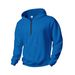 Men's Autumn New Hooded Stand Up Collar Half Zip Outdoor Leisure Sports Sweatshirt_viptrois.com