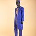 Men's clothing African national batik cotton men's casual four-piece set_viptrois.com