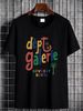 Dept De La Galerie Cafe Beverly New White T-Shirt Top For Everyday Wear Soft Breathable Fashion Versatile Graphic Stretched Stylish Streetwear_viptrois.com