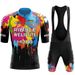 Men's Clothing Short Sleeved Mountain Bike Riding Suit Summer Slim Fitting Breathable Men's Riding Sports Suit_viptrois.com
