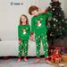 Christmas snowman Snowflake letters Christmas family suit printed homewear sleep_viptrois.com