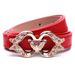 Korean version of new dress, belt, women's fine decoration, simple and versatile jeans with casual student fashion belt_viptrois.com