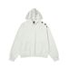 High Street Star English Print Hooded Men's Autumn And Winter Loose Pullover Personalized Design Sweatshirt_viptrois.com