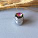 European and American new magnet buckle metal fashion inlaid flash diamond light luxury color diamond sweet water drop glass scarf buckle Z104_viptrois.com